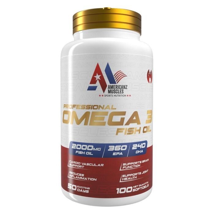 AMERICAN MUSCLES FISH OIL 100 CAPS