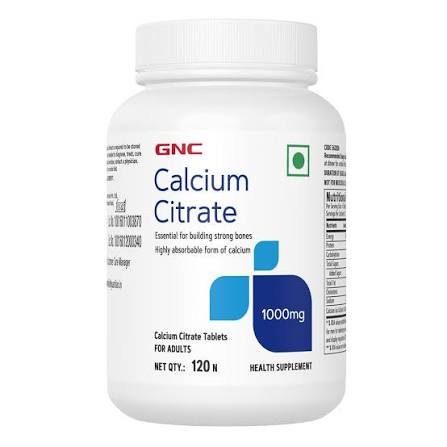 GNC CALCIUM CITRATE 120TABS