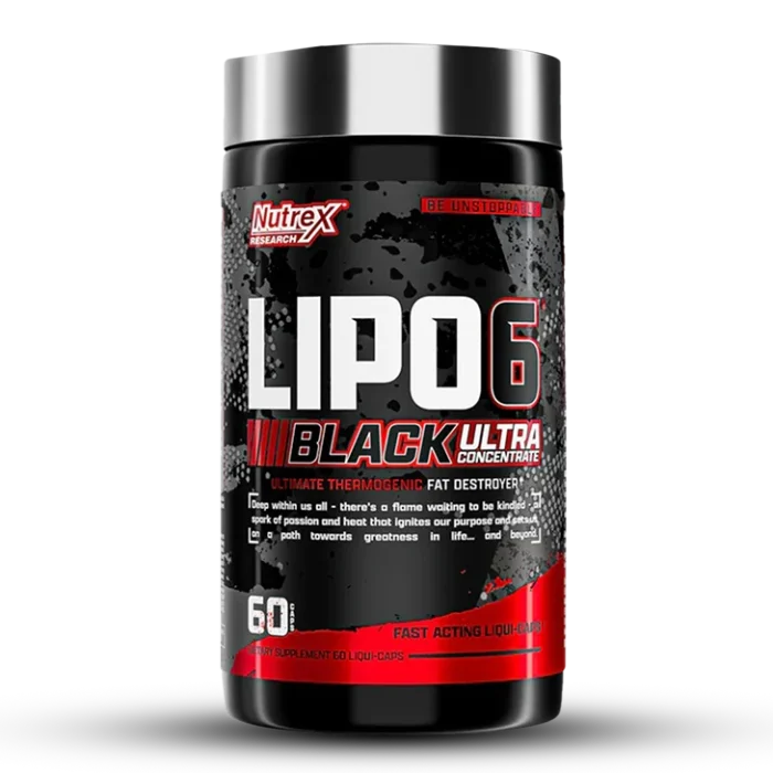 Nutrex Research LIPO-6 Black -Pack of 60 Capsules